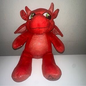 Build A Bear Magic Quest Red Dragon Ellie Plush Great Wolf Lodge Exclusive Plush